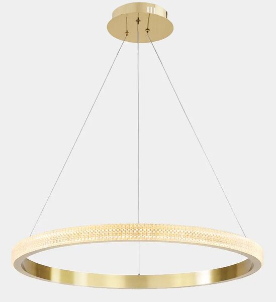 Toolight Toolight, LED stropní svítidlo 23W APP1510-CP, zlatá lesklá, OSW-05471