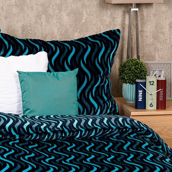 4Home Povlečení Wave mikroflanel, 140 x 220 cm, 70 x 90 cm