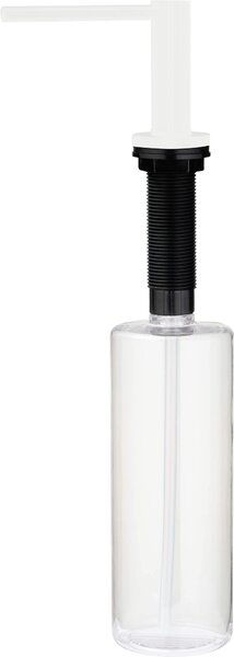 Deante Aster, dávkovač saponátu pro kuchyňské dřezy s dlouhou výlevkou 500ml, bílá matná, DEA-ZZZ_A0DD