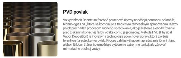 Deante Eridan, vysoká dřezová baterie s výsuvným výtokem pro filtrovanou vodu h-333, bronzová, DEA-BRE_C75M