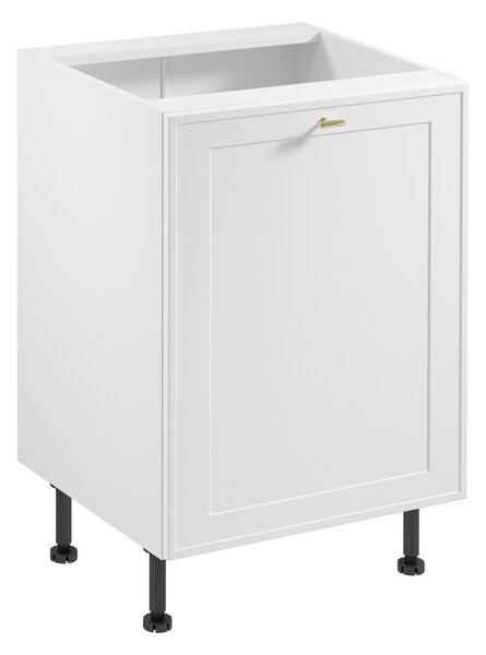Dolní jednodveřová skříňka SALERNO - šířka 60 cm, bílá
