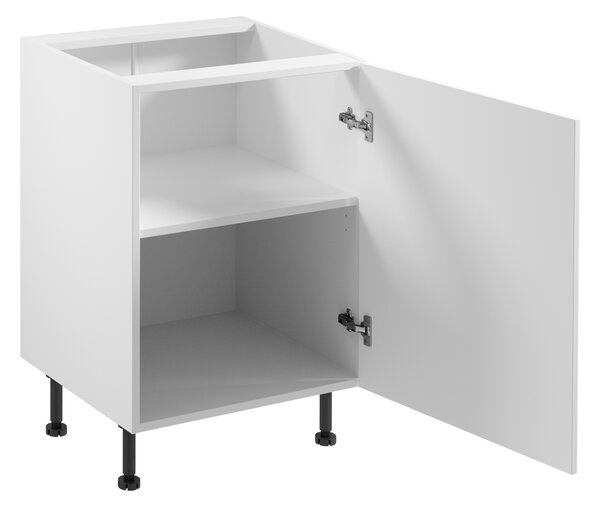Dolní jednodveřová skříňka SALERNO - šířka 60 cm, bílá