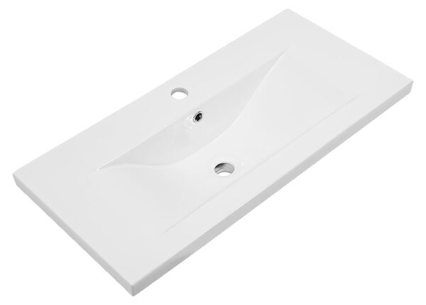 BPS-koupelny Nábytkové keramické umyvadlo UM-IHR 80 (81,5x40x19 cm)