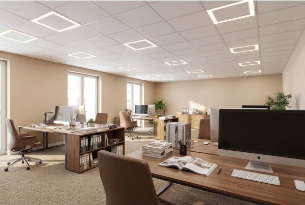 Kanlux 46070 - LED Podhl. rám AVAR LED/32W/230V 3000/4000/6000K 60x60 cm UGR<19