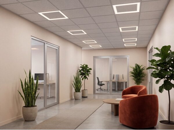 Kanlux 46070 - LED Podhl. rám AVAR LED/32W/230V 3000/4000/6000K 60x60 cm UGR<19