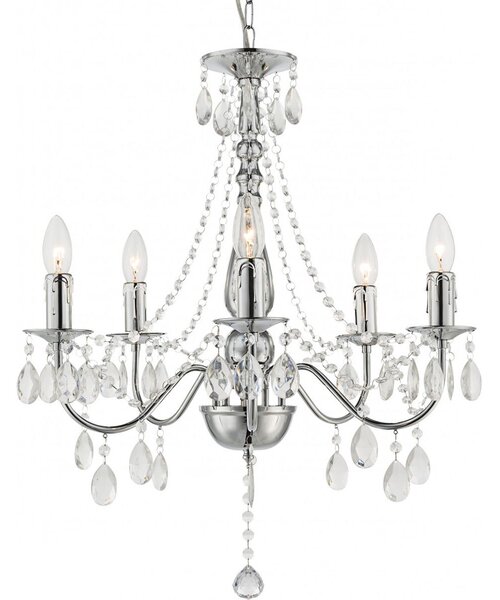Toolight Rea, Stropní svítidlo EBT014-5CP CHROME, OSW-01249