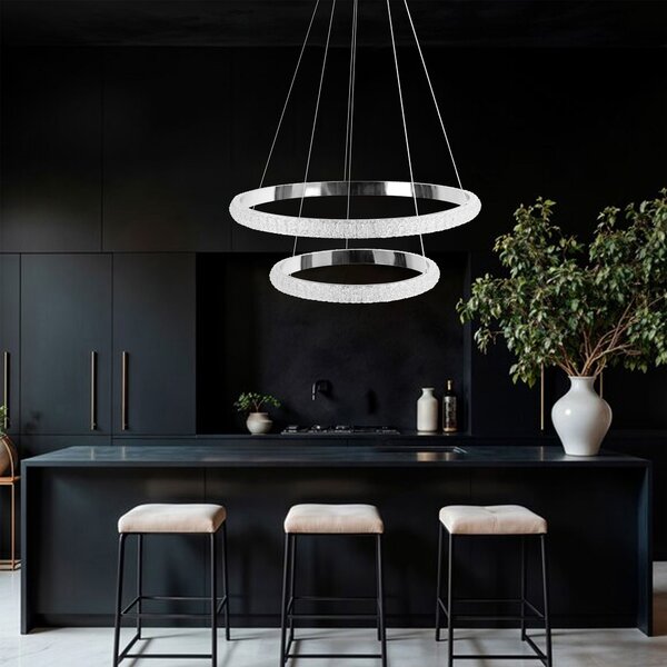 Toolight Závěsné LED osvětlení Urban B13 G046-2CP chrom