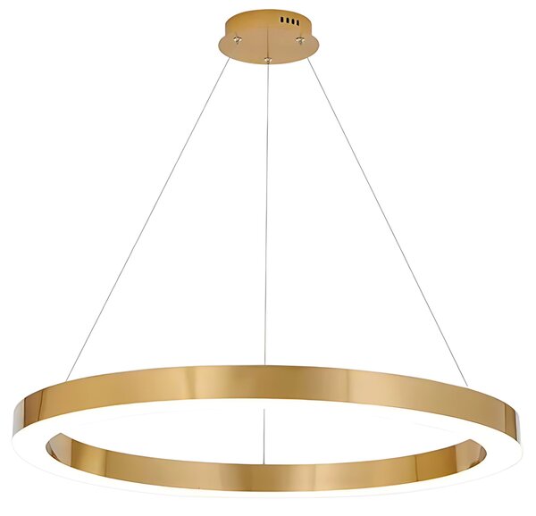 Toolight Toolight, LED stropní osvětlení 60cm, 60W, 3000K, LHJ051-CP1 C, zlatá matná, OSW-50025