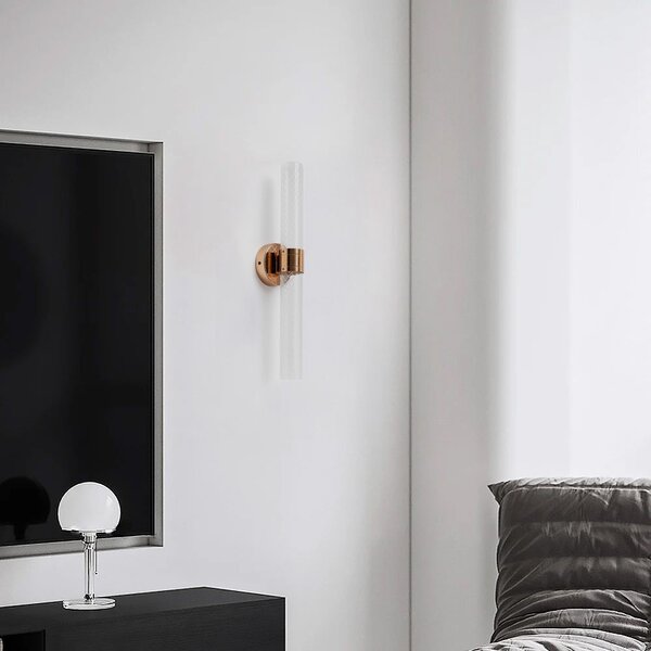 Toolight Toolight, LED nástěnné svítidlo 7W, 3000K, LHJ070-W, růžové zlato, OSW-60038