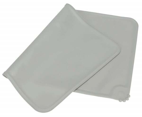 Protiskluzová podložka pod misky 48x30 cm SPRINGOS PA1060 šedá