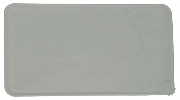 Protiskluzová podložka pod misky 48x30 cm SPRINGOS PA1060 šedá