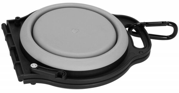 Skládací miska pro psy duo SPRINGOS PA0327 šedá