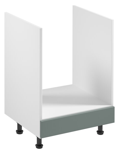 Kuchyňská skříňka pro vestavnou troubu SALERNO - šířka 60 cm, bílá / zelená