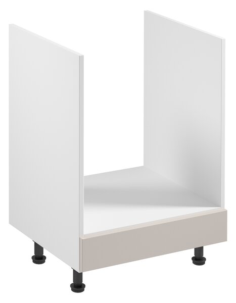 Kuchyňská skříňka pro vestavnou troubu SALERNO - šířka 60 cm, bílá / béžová