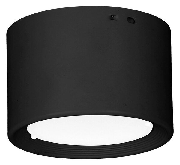 LED Stropní svítidlo LED/10W/230V černá pr. 10 cm LU0897
