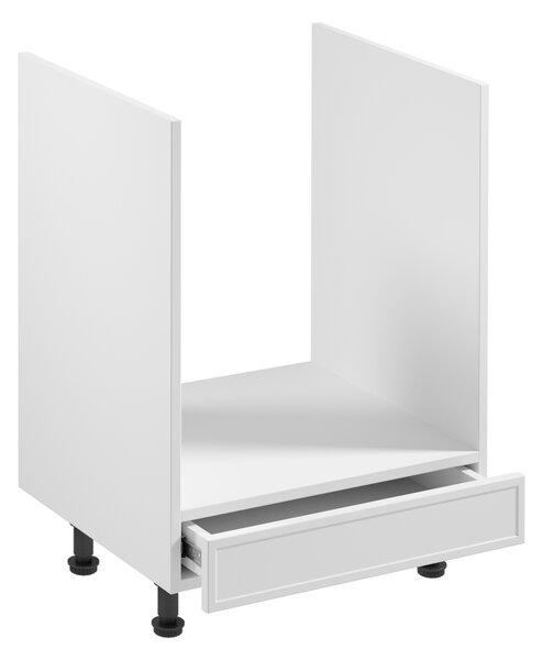 Kuchyňská skříňka pro vestavnou troubu SALERNO - šířka 60 cm, bílá