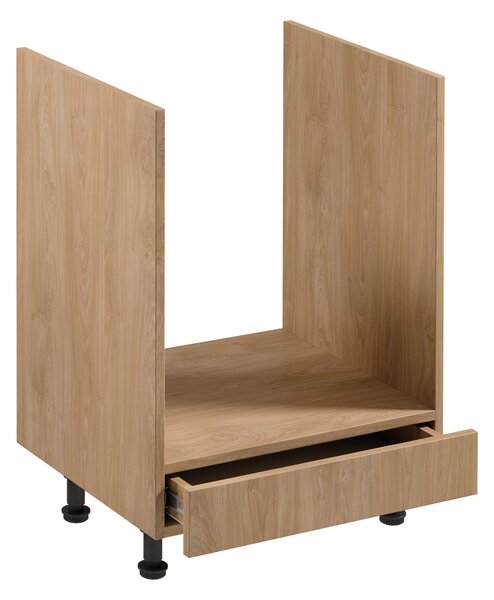 Kuchyňská skříňka pro vestavnou troubu SALERNO - šířka 60 cm, dub