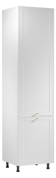 Skříň na vestavnou lednici SALERNO - šířka 60 cm, bílá