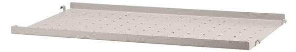 String Police String Metal Shelf Low Edge 58 x 30, beige