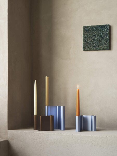 Muuto Svícen Pair H18, aluminium