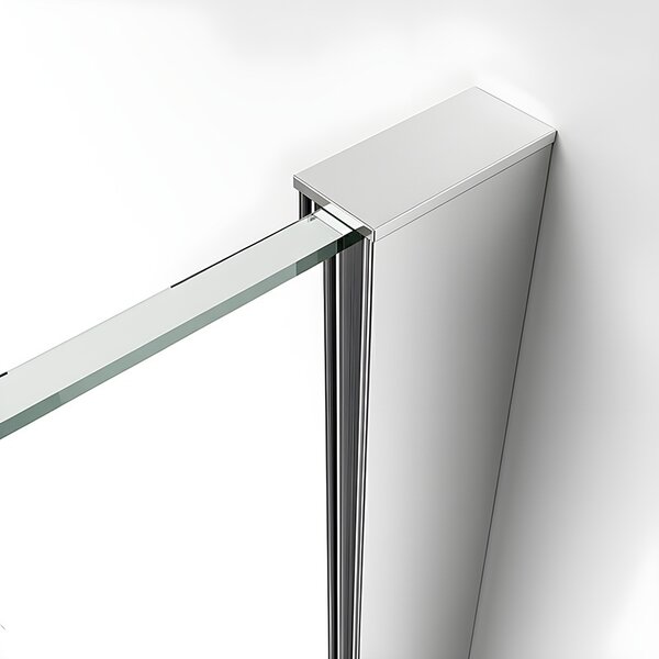 BPS-koupelny Obdélníkový sprchový kout SK-KZ22A 100x80 chrom/transparent - bez vaničky