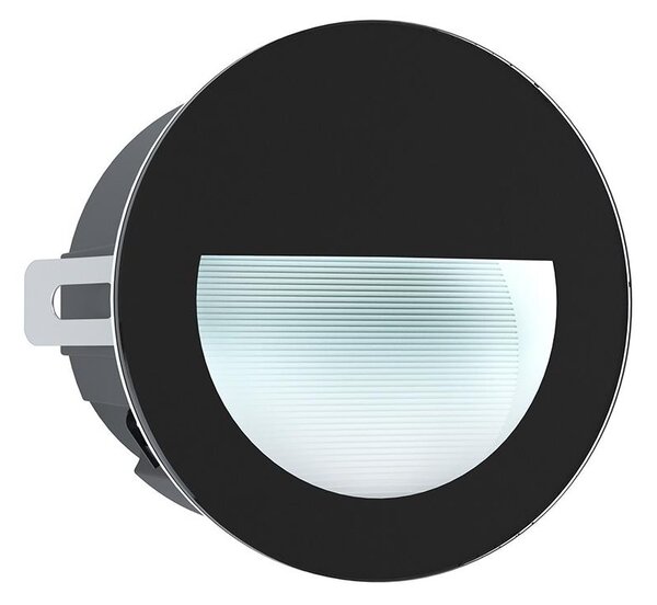 Eglo 99576 - LED Venkovní zápustné svítidlo ARACENA LED/2,5W/230V IP65 černá EG99576
