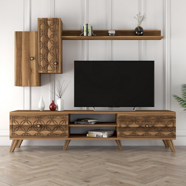 Hanah Home Obývací stěna Class S 180 cm hnědá