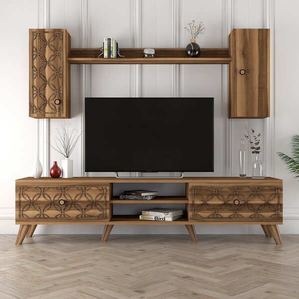 Hanah Home Obývací stěna Class S 180 cm hnědá