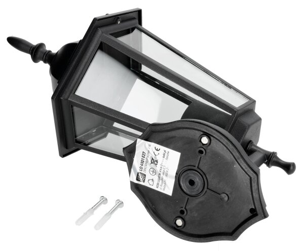 Venkovní nástěnné svítidlo 1xE27/60W/230V IP44 černá