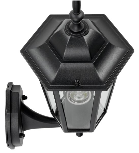 Venkovní nástěnné svítidlo 1xE27/60W/230V IP44 černá