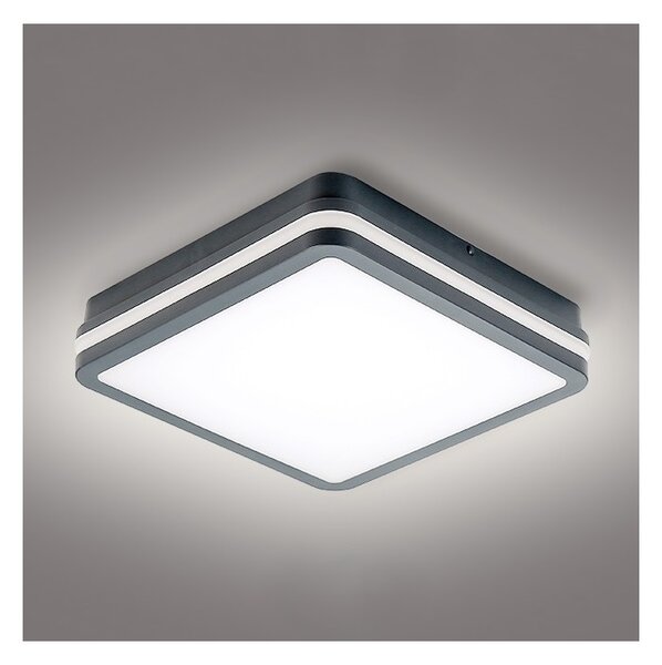 Brilagi - LED Venkovní svítidlo se senzorem BENE LED/24W/230V 26x26 cm IP54