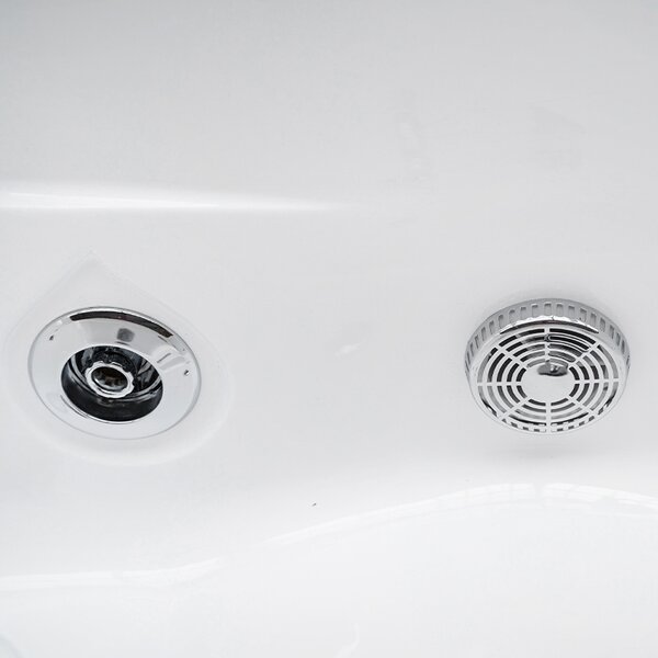 BPS-koupelny Hydromasážní vana HYD-LE796L 140x80 LEVÁ bez ohřevu vody