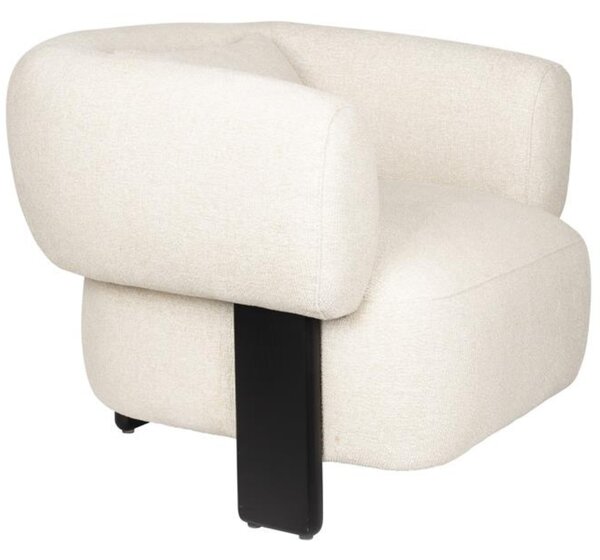 Zuiver Světle béžové čalouněné lounge křeslo NEIL