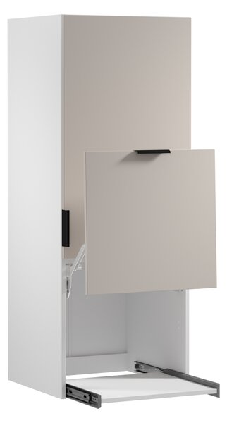 Horní kuchyňská skříňka SALERNO - šířka 60 cm, bílá / béžová
