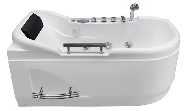 BPS-koupelny Hydromasážní vana HYD-LE796R 140x80 PRAVÁ bez ohřevu vody