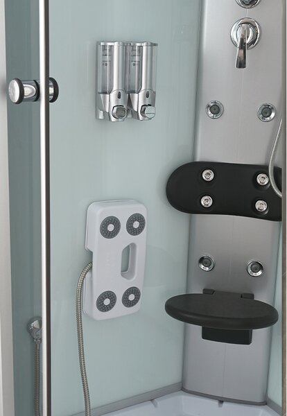 BPS-koupelny Hydromasážní box HYD-R71W 80, 80x80 bez sauny