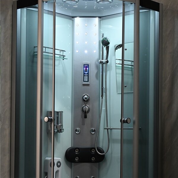 BPS-koupelny Hydromasážní box HYD-R71W 80, 80x80 bez sauny
