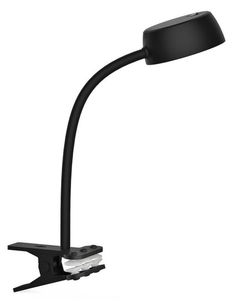 Top Light - LED Stolní lampa s klipem OLIVIA KL C LED/4,5W/230V černá