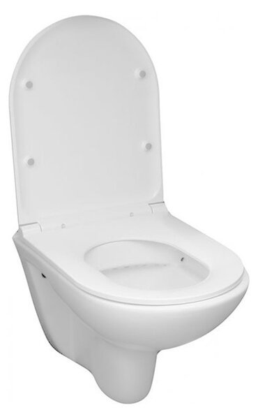 Mereo Mereo, WC závěsné, RIMLESS, 530x355x360, keramické, vč. sedátka CSS124, VSD81S2
