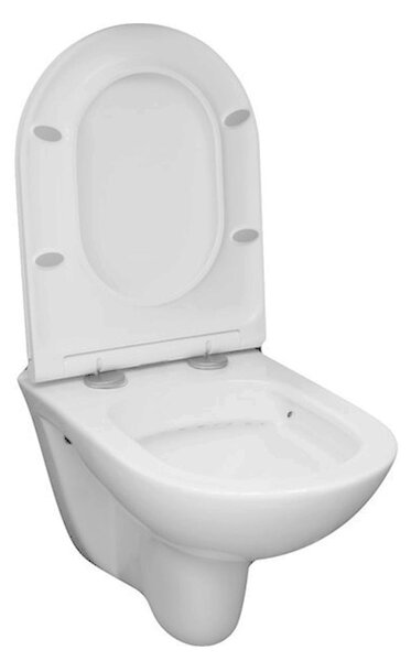 Mereo Mereo, WC závěsné, RIMLESS, 530x355x360, keramické, vč. sedátka CSS124, VSD81S2