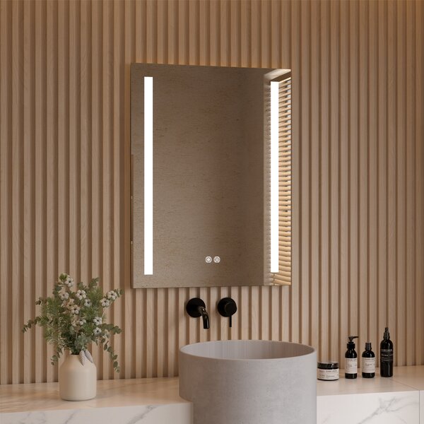 Mereo Mereo, Zrcadlo 60x70 cm s LED osvětlením, CN155