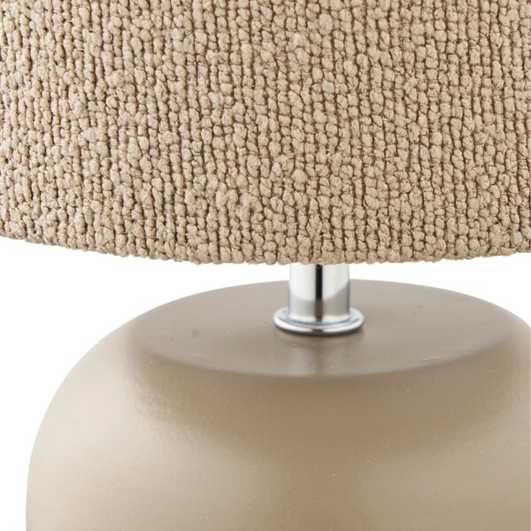 Nordic Living Béžová stolní lampa Corley