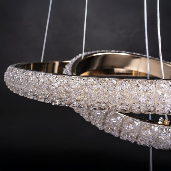 Toolight Rea, Stropní svítidlo G143-CP 50cm GOLD, OSW-02613