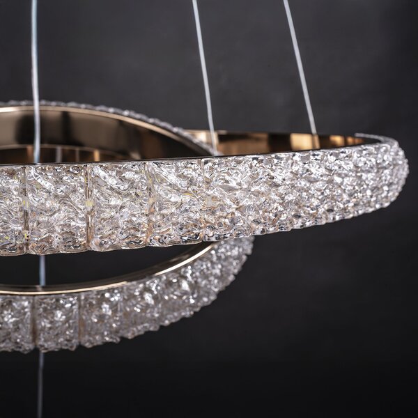 Toolight Rea, Stropní svítidlo G143-CP 50cm GOLD, OSW-02613