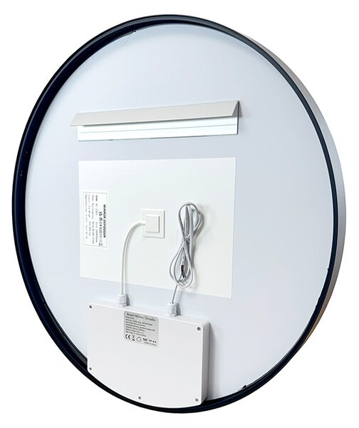 Mereo Mereo, Zrcadlo kulaté pr. 60 cm, LED osvětlení, CN164