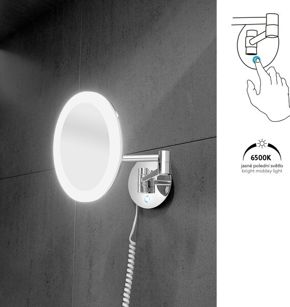 Nimco Kosmetické podsvícené LED zrcátko