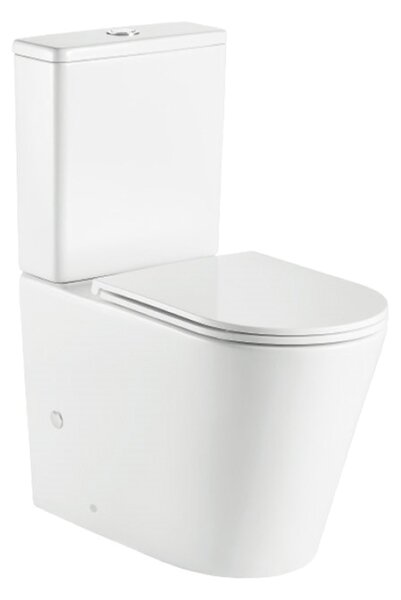 Mereo Mereo, WC kombi, vyvýšené, vario odpad, kapotované, Smart Flush RIMLESS, keramické vč. sedátka, VSD92T1