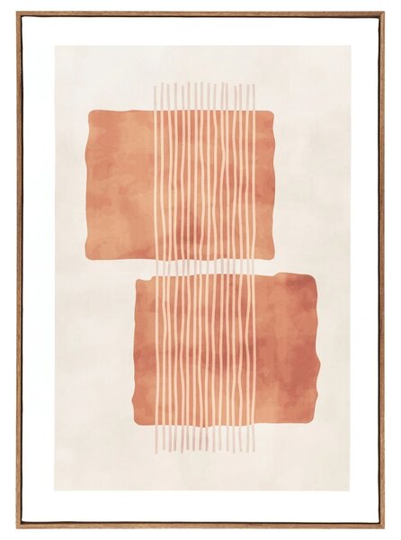 Nordic Living Abstraktní obraz Mana No.2 70 x 50 cm