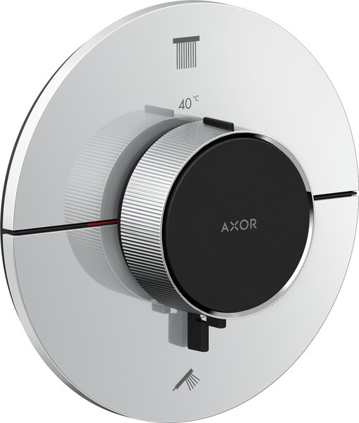 Axor ShowerSelect ID - Termostatická baterie pod omítku pro 2 spotřebiče, chrom 36750000