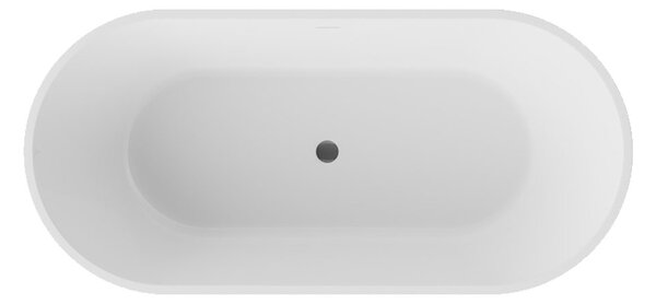 Besco Akrylátová volně stojící vana Deeva BW 150x75 (160x75, 170x80, 180x80) Rozměry (cm): 160x75, Typ a barva výpustě: Click-Clack se šterbinovým přepadem, bílá